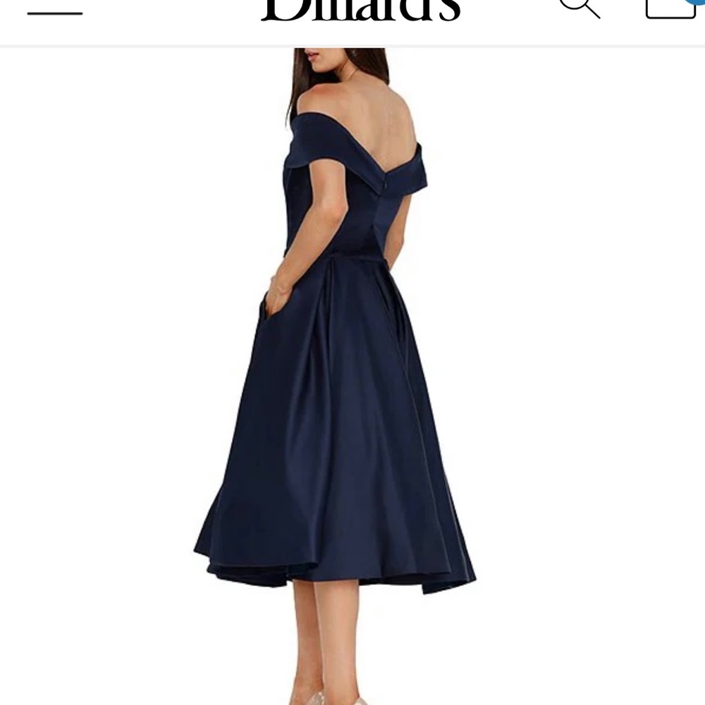 Terani Couture Portrait A line Dress  New with tags!